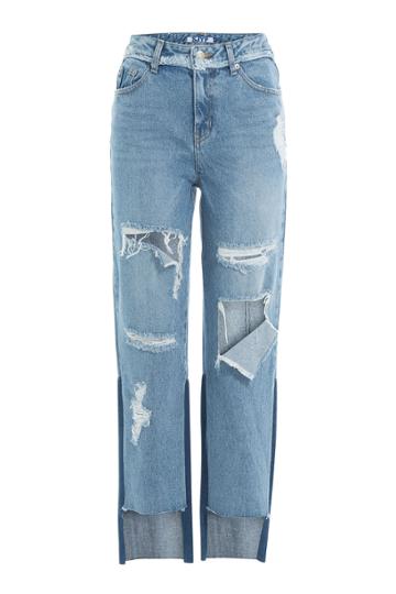 Sjyp Sjyp Distressed Cropped Jeans