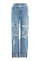 Sjyp Sjyp Distressed Cropped Jeans