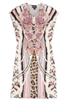 Just Cavalli Just Cavalli Printed Jersey Sheath Dress