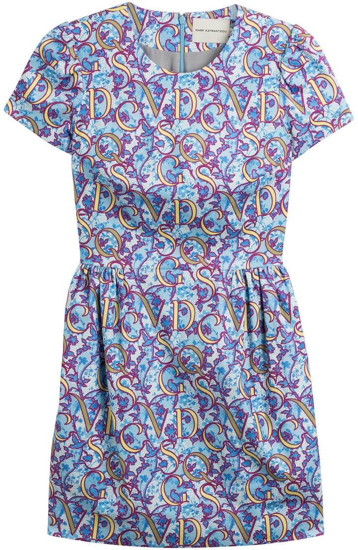 Mary Katrantzou Liv Printed Cotton Dress