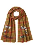 Valentino Valentino Printed Wool Scarf