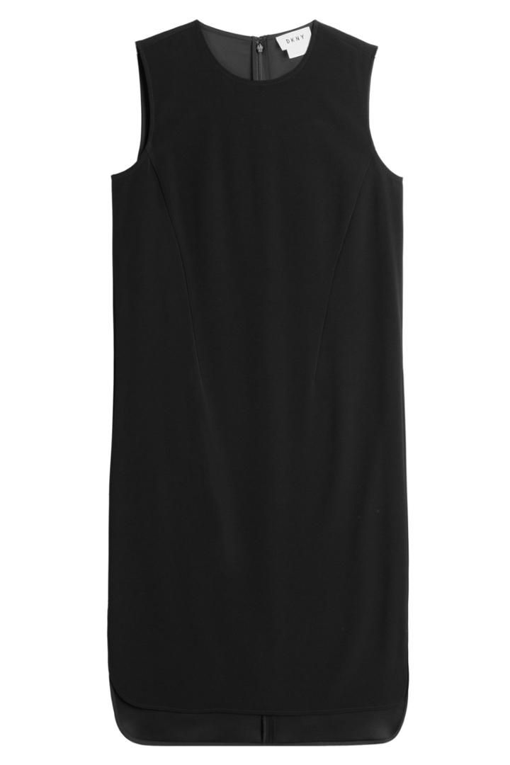 Dkny Dkny Dress With High-low Hem - Black