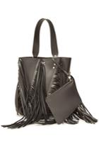 Proenza Schouler Proenza Schouler Medium Hex Bucket Bag With Leather And Fringe