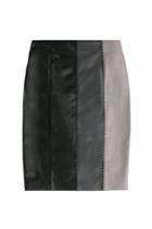 Paule Ka Paule Ka Leather Skirt - Multicolored
