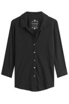 Velvet Velvet Cotton Shirt - Black