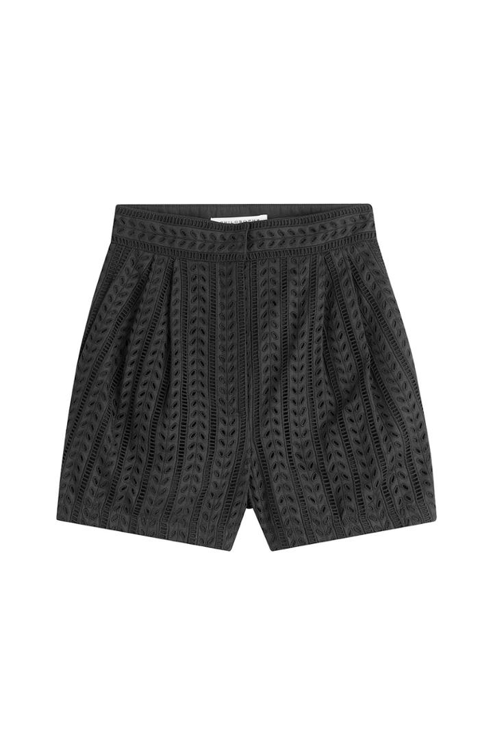 Philosophy Di Lorenzo Serafini Philosophy Di Lorenzo Serafini High-waisted Cotton Eyelet Shorts