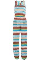 Missoni Mare Missoni Mare Crochet Knit Jumpsuit - Multicolor