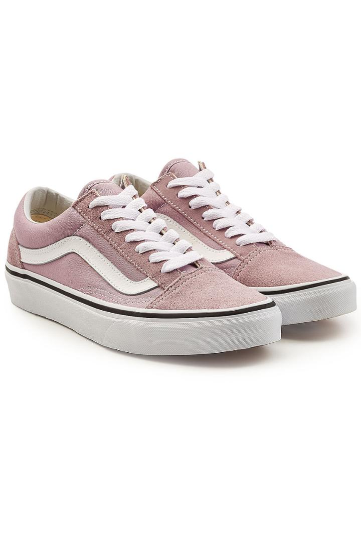 Vans Vans Old Skool Sneakers With Leather And Suede