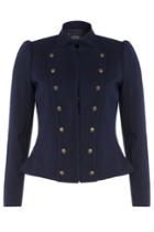 Polo Ralph Lauren Polo Ralph Lauren Wool-cotton Jacket - Blue