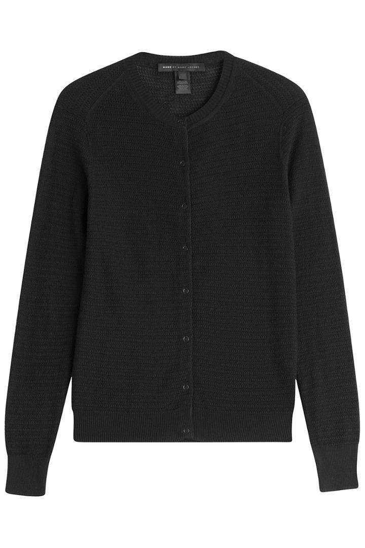 Marc By Marc Jacobs Marc By Marc Jacobs Cotton Cardigan - Black
