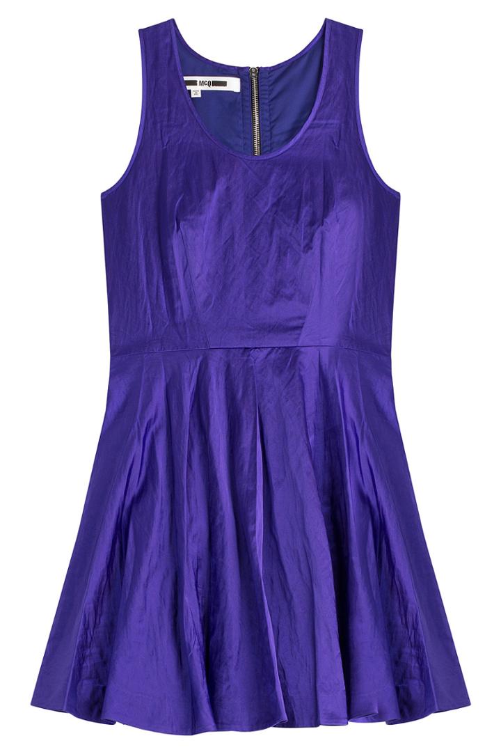 Mcq Alexander Mcqueen Mcq Alexander Mcqueen Scoop Neck Dress - Purple