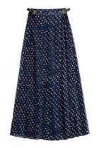 Diane Von Furstenberg Diane Von Furstenberg Printed Silk Maxi Skirt - Polka Dots