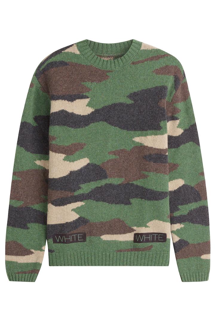 Off White Off White Wool Pullover