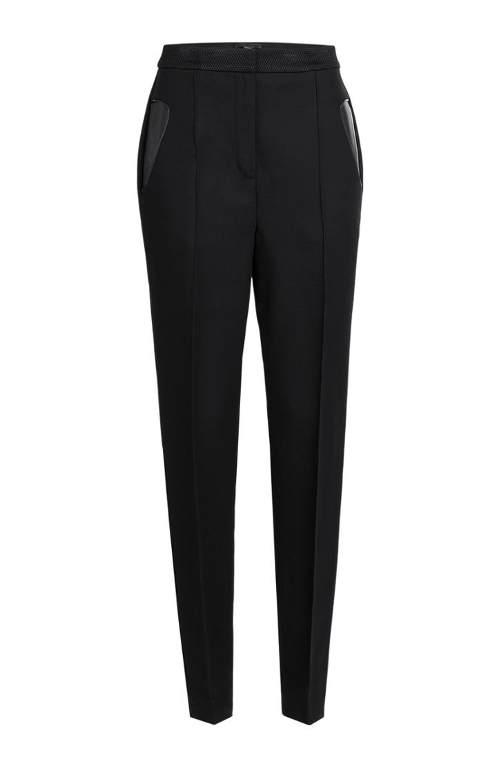 Alexander Wang Tailored Pants With Leather