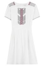 Paul & Joe Paul & Joe Embroidered Cotton Dress - White