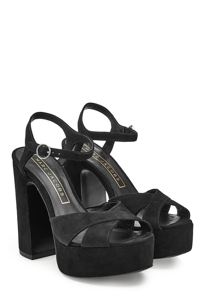 Marc Jacobs Marc Jacobs Lust Suede Platform Sandals
