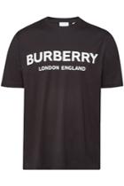 Burberry Burberry Letchford Printed Cotton T-shirt