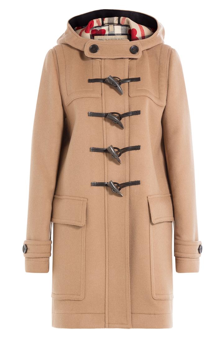 Burberry Brit Burberry Brit Wool Duffle Coat - Camel