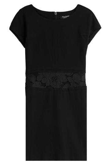 Juicy Couture Juicy Couture Embroidered Jersey Dress