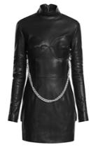 Vetements Vetements Leather Dress With Chain