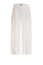 Akris Akris Cotton-linen Cropped Pants