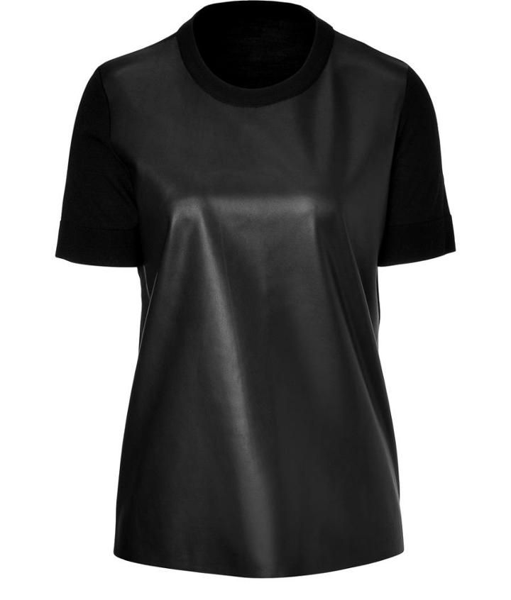 Michael Kors Wool/leather T-shirt