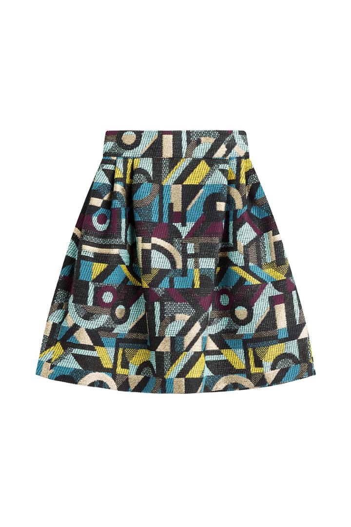Olympia Le-tan Olympia Le-tan Printed Skirt - Multicolor