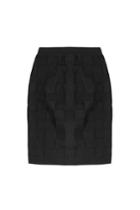 Balmain Balmain Textured Stretch Skirt - Black