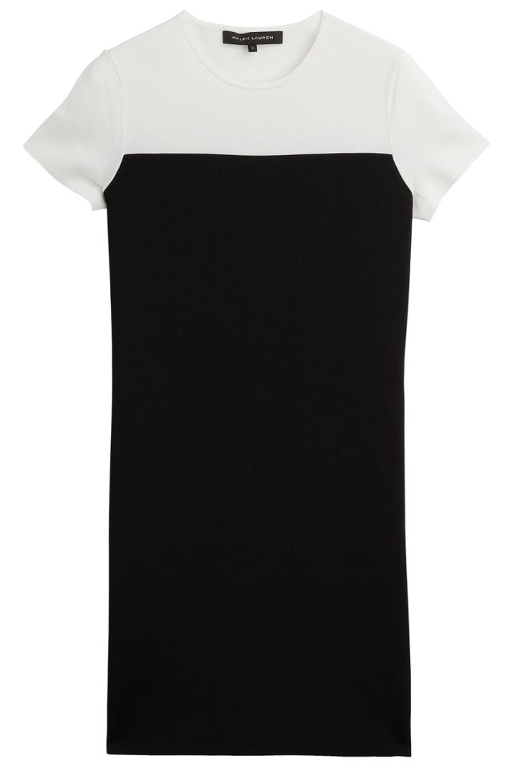 Ralph Lauren Black Label Ralph Lauren Black Label Two-tone Stretch Dress - Multicolor
