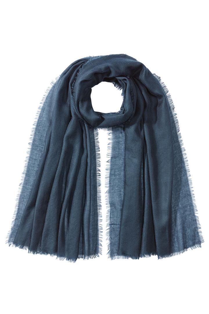 Jil Sander Jil Sander Cashmere Scarf - Blue
