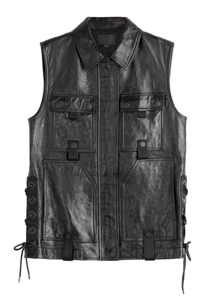 Alexander Wang Alexander Wang Utility Leather Vest - None