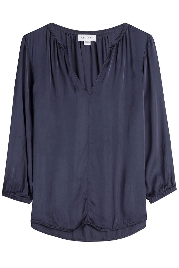 Velvet Velvet Haven Draped Blouse - None