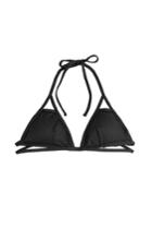 Ondademar Ondademar Crossed Straps Triangle Bikini Top - Black