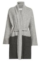 Zadig & Voltaire Zadig & Voltaire Two-tone Cardigan With Baby Alpaca And Wool