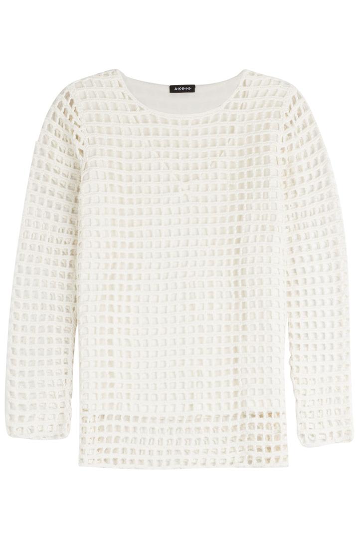 Akris Akris Cotton Pullover - White