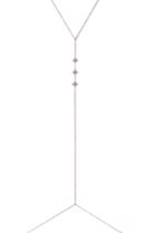 Diane Kordas Diane Kordas Starburst 18kt Rose Gold Body Chain With White Diamonds
