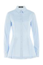 Steffen Schraut Steffen Schraut Stretch Cotton Peplum Button-down - Blue