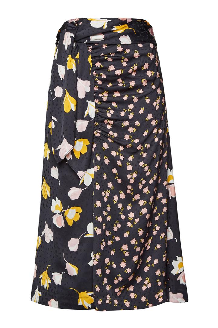 Self-portrait Self-portrait Floral Wrap Skirt