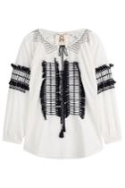Figue Figue Tasmeen Embroidered Cotton Tunic