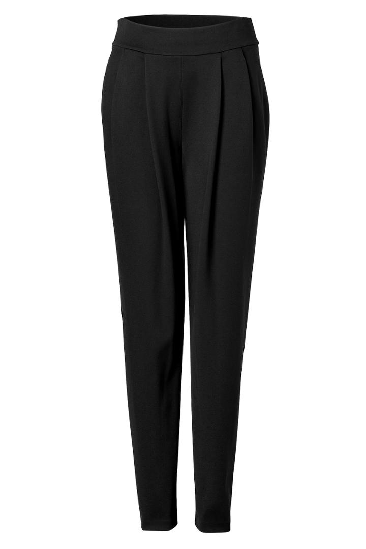 Donna Karan New York Donna Karan New York Pleat Front Pants In Black