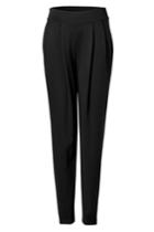 Donna Karan New York Donna Karan New York Pleat Front Pants In Black