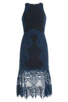 Jonathan Simkhai Jonathan Simkhai Cocktail Dress With Lace Crochet Overlay