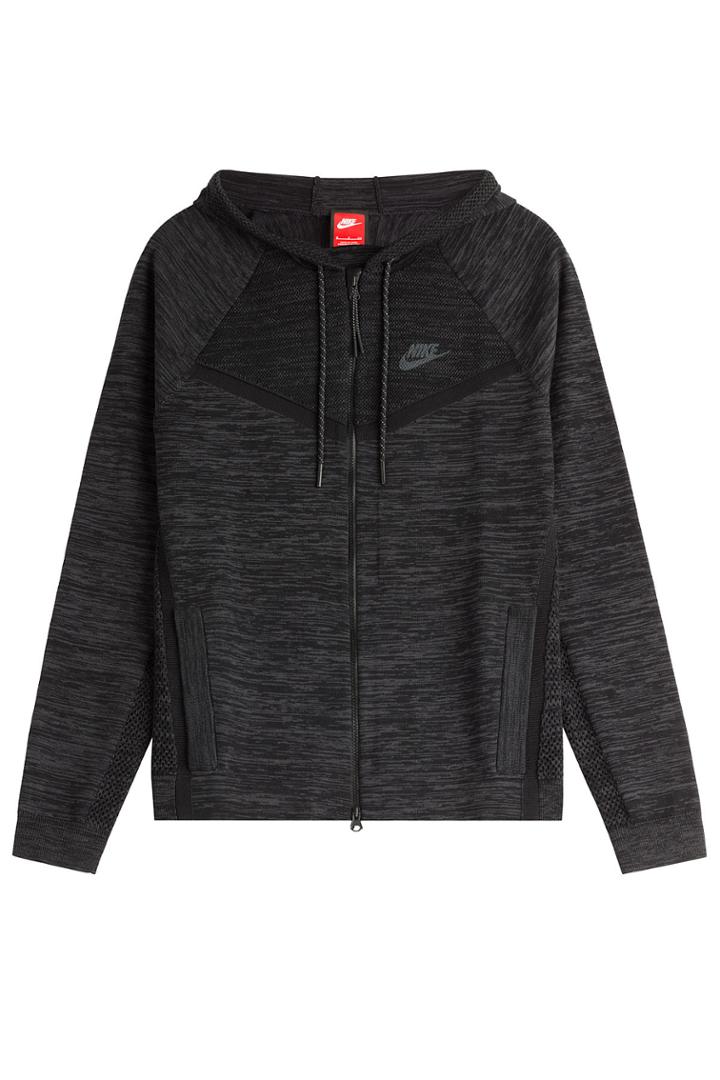 Nike Nike Zipped Cotton Blend Hoodie