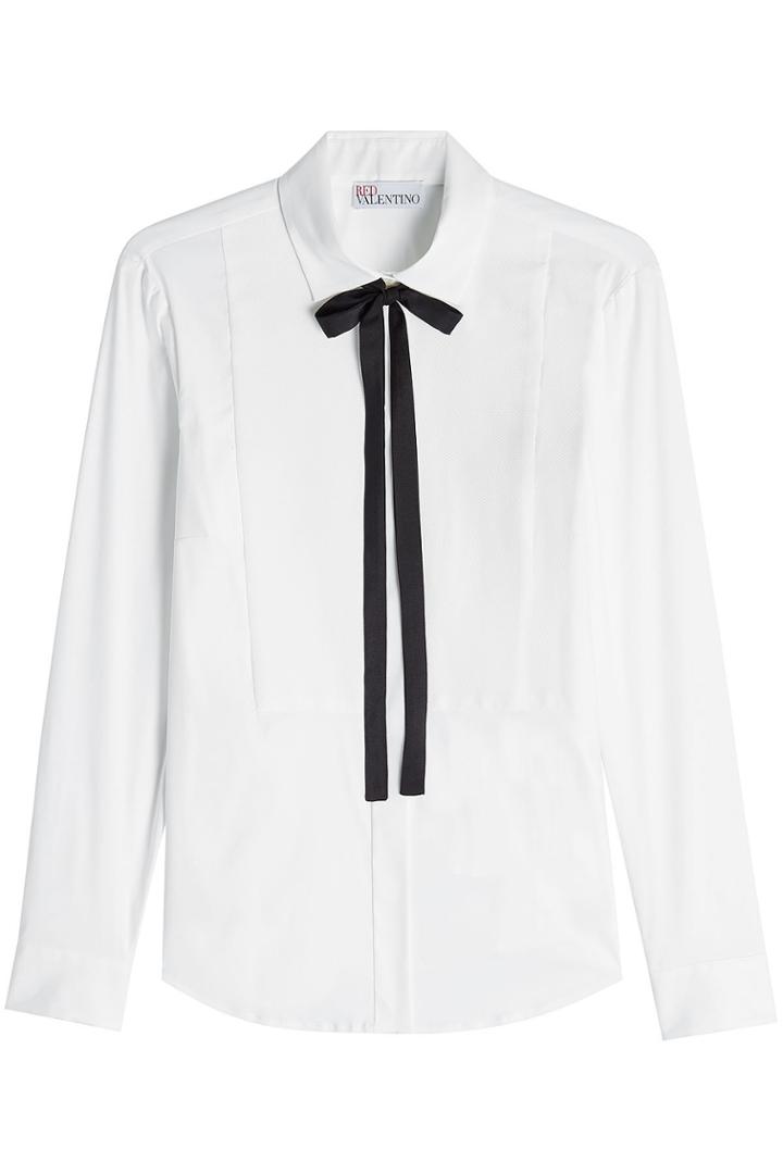 R.e.d. Valentino R.e.d. Valentino Blouse With Cotton