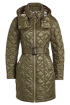 Burberry Burberry Quilted Coat With Hood