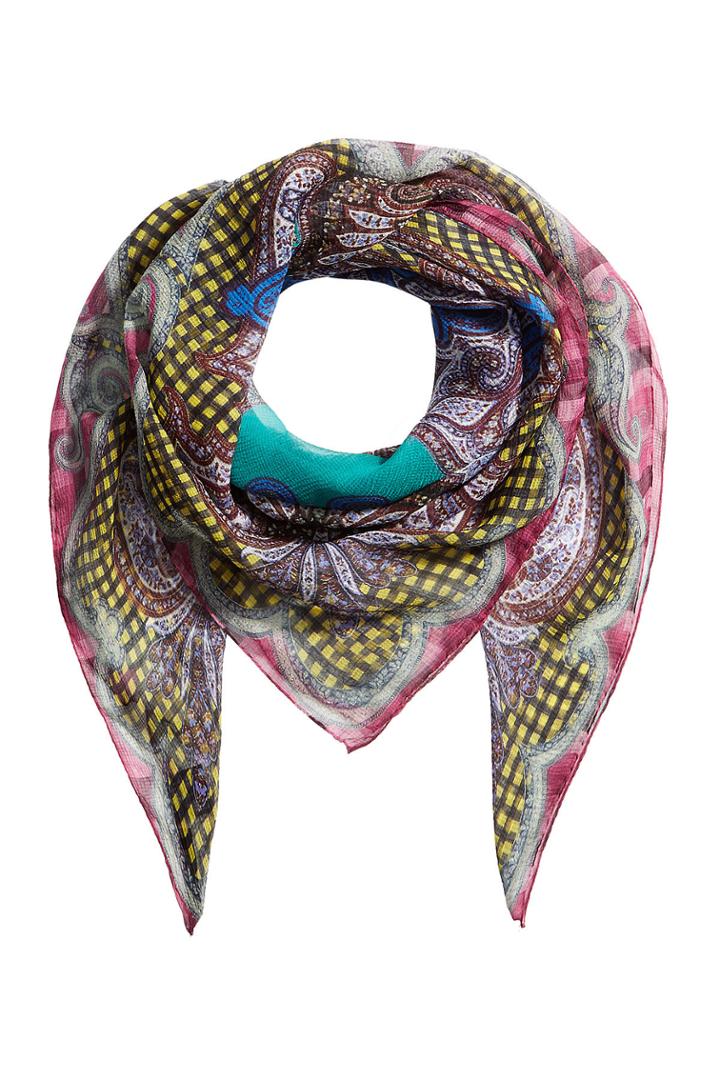 Etro Etro Printed Silk Scarf
