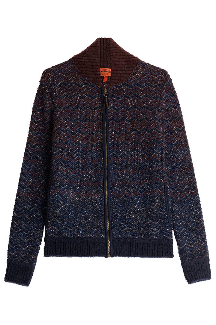 Missoni Missoni Zipped Wool Jacket - Multicolor