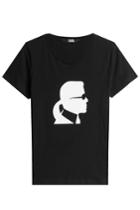Karl Lagerfeld Karl Lagerfeld Ikonik Printed Cotton T-shirt
