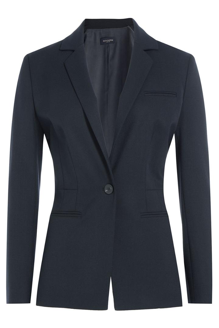 Piazza Sempione Piazza Sempione Wool Blazer - Blue