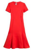 Mcq Alexander Mcqueen Mcq Alexander Mcqueen Flared Dress - Red